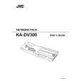 JVC KA-DV300 User Guide JVC KA-DV300 User Guide
