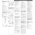 SONY M-800V Owners Manual SONY M-800V Owners Manual