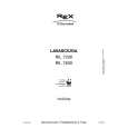 REX-ELECTROLUX RIL7200 Owners Manual REX-ELECTROLUX RIL7200 Owners Manual