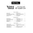 ROTEL RT-426RT-726 Service Manual ROTEL RT-426RT-726 Service Manual