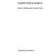 AEG Competence 52580 B B Owners Manual AEG Competence 52580 B B Owners Manual
