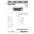 SONY CDX-L550 Service Manual SONY CDX-L550 Service Manual