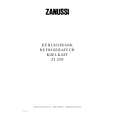 ZANUSSI ZI1243 Owners Manual ZANUSSI ZI1243 Owners Manual
