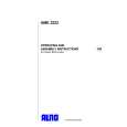 ALNO AME2222KB Owners Manual ALNO AME2222KB Owners Manual