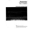 TECHNICS SUV660 Owners Manual TECHNICS SUV660 Owners Manual