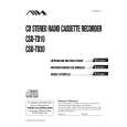 AIWA CSD-TD10 Owners Manual AIWA CSD-TD10 Owners Manual