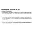 GRUNDIG GH220 Owners Manual GRUNDIG GH220 Owners Manual