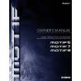 YAMAHA MOTIF6 Owners Manual YAMAHA MOTIF6 Owners Manual