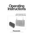 PANASONIC WXC910 Owners Manual PANASONIC WXC910 Owners Manual