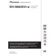 PIONEER DV-989AVI-S/WYXJ5 Owners Manual PIONEER DV-989AVI-S/WYXJ5 Owners Manual