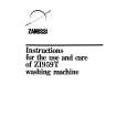 ZANUSSI Zi959T Owners Manual ZANUSSI Zi959T Owners Manual