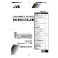 JVC HR-E939EH Owners Manual JVC HR-E939EH Owners Manual
