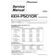 PIONEER KEH-P5010R-5 Service Manual PIONEER KEH-P5010R-5 Service Manual