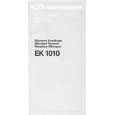 SENNHEISER EK 1010 Owners Manual SENNHEISER EK 1010 Owners Manual