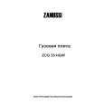 ZANUSSI ZCG55HGW Owners Manual ZANUSSI ZCG55HGW Owners Manual