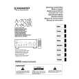 PIONEER A602R Owners Manual PIONEER A602R Owners Manual
