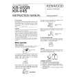 KENWOOD KRV45 Owners Manual KENWOOD KRV45 Owners Manual