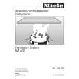 MIELE DA402 Owners Manual MIELE DA402 Owners Manual