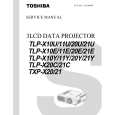 TOSHIBA TLP-X21C Service Manual TOSHIBA TLP-X21C Service Manual