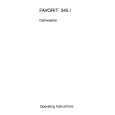 AEG Favorit 345 I Owners Manual AEG Favorit 345 I Owners Manual