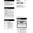 SONY ICF-C120 Owners Manual SONY ICF-C120 Owners Manual