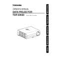 TOSHIBA TDP-SW20 Owners Manual TOSHIBA TDP-SW20 Owners Manual