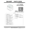 SHARP ARM205 Parts Catalog SHARP ARM205 Parts Catalog