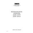 ZANUSSI ZETF180Si Owners Manual ZANUSSI ZETF180Si Owners Manual