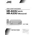 JVC HR-A33U Owners Manual JVC HR-A33U Owners Manual