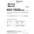 PIONEER KEH1906 Service Manual PIONEER KEH1906 Service Manual