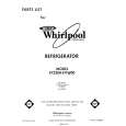 WHIRLPOOL ET22DKXVF00 Parts Catalog WHIRLPOOL ET22DKXVF00 Parts Catalog