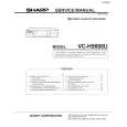 SHARP VC-H9888U Service Manual SHARP VC-H9888U Service Manual
