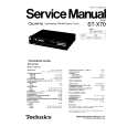 TECHNICS STX70 Service Manual TECHNICS STX70 Service Manual