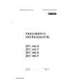 ZANUSSI ZFC345P Owners Manual ZANUSSI ZFC345P Owners Manual