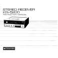 KENWOOD KR-5200 Owners Manual KENWOOD KR-5200 Owners Manual