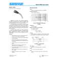 SHURE 503BG Owners Manual SHURE 503BG Owners Manual