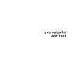 ARTHUR MARTIN ELECTROLUX ASF 1661 W Owners Manual ARTHUR MARTIN ELECTROLUX ASF 1661 W Owners Manual