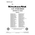 WHIRLPOOL KSM150PSGP0 Parts Catalog WHIRLPOOL KSM150PSGP0 Parts Catalog