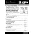 BOSS RC-20XL Owners Manual BOSS RC-20XL Owners Manual