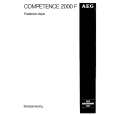 AEG 2000F-WS Owners Manual AEG 2000F-WS Owners Manual