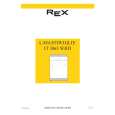 REX-ELECTROLUX IT1063WRD Owners Manual REX-ELECTROLUX IT1063WRD Owners Manual
