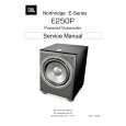 JBL E250P Service Manual JBL E250P Service Manual