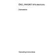 AEG Favorit 875 W Electronic Owners Manual AEG Favorit 875 W Electronic Owners Manual
