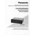 PANASONIC CQDPX33EUC Owners Manual PANASONIC CQDPX33EUC Owners Manual