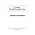 VPI H-165 Owners Manual VPI H-165 Owners Manual