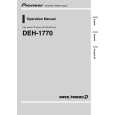 PIONEER DEH-1770 Owners Manual PIONEER DEH-1770 Owners Manual