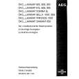 AEG LAVBELLA855W Owners Manual AEG LAVBELLA855W Owners Manual