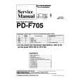 PIONEER PDF705 Service Manual PIONEER PDF705 Service Manual