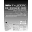 YAMAHA RX-485 Owners Manual YAMAHA RX-485 Owners Manual