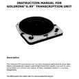 GOLDRING-LENCO GOLDRING 99 Owners Manual GOLDRING-LENCO GOLDRING 99 Owners Manual